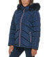 Women's Faux-Fur-Trim Hooded Puffer Coat