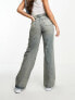 Stradivarius Tall STR baggy jean in vintage wash