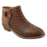 Softwalk Rimini Perf S2315-215 Womens Brown Extra Wide Ankle & Booties Boots