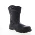 Avenger Wellington Composite Toe EH Waterproof Mens Black Wide Work Boots