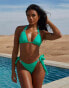 Moda Minx X Savannah-Shae Richards amour bikini top in apple green