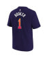 Big Boys Devin Booker Purple Phoenix Suns 2023/24 City Edition Name and Number T-shirt