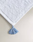 Pack of hand towels with tassels (pack of 3)