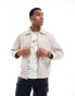 Hollister textured linen chore jacket in beige