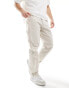 ONLY & SONS loose worker trouser in off white