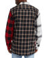 Men's Split Flannel Long Sleeves Shirt