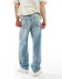 ONLY & SONS Fade loose fit jean in bleach wash