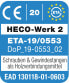 HECO-TOPIX-plus 3,5 x 35, Rundkopf, T-Drive, VVG, A3K, 100 St., NP