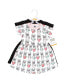 Toddler Girls Cotton Dresses 2pck, Bonjour