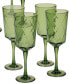 Green Diamond Acrylic 8-Pc. All-Purpose Goblet Set