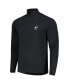 Men's Black WM Phoenix Open T2 Shellrix Raglan Quarter-Zip Jacket