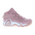 Fila Grant Hill 1 5BM00529-661 Womens Pink Leather Athletic Basketball Shoes