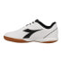 Diadora Pichichi 5 Indoor Soccer Mens White Sneakers Athletic Shoes 178793-C0351