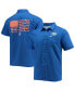 Men's PFG Royal Florida Gators Slack Tide Camp Button-Up Shirt