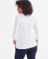 Petite Dot Pima Knit Top, Created for Macy's