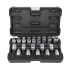 JBM Briefcase of 1/2´´ torx sockets and bits 19 pieces