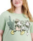 Футболка Disney Mickey & Minnie Cactus Crewneck Tee