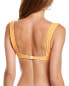 Solid & Striped The Lilo Bikini Top Women's Orange Xxl