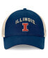 Men's Navy Illinois Fighting Illini Heritage Waylon Trucker Adjustable Hat