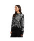 Women's Long Sleeve Jacquard Top