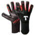 T1TAN Alien Black Energy 2.0 goalkeeper gloves with finger protection