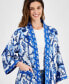 Women's Printed Reversible Open-Front Kimono, Created for Macy's