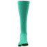 ASICS Studio NoSlip Compression Knee High Socks Womens Green Athletic ZK2426-500