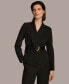 Donna Karan Women's Shawl-Collar Belted Blazer