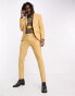 Twisted Tailor buscot suit jacket in honey yellow