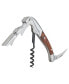 Wood Handle Double-Hinged Waiter's Corkscrew