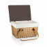 Red Canasta Grande Wicker Basket