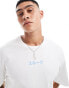 Jack & Jones oversized snake back print t-shirt in white