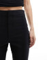 Stradivarius capri pant in black