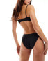 Cotton On fitted bikini bottoms black