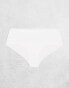 ASOS DESIGN 3 pack no VPL hipster short brief in white