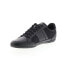 Lacoste Chaymon 123 3 US CMA Mens Black Leather Lifestyle Sneakers Shoes