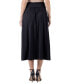 Women's Foldover with Pockets Maxi Skirt