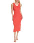 Stateside Luxe Thermal Bodycon Midi Dress Women's Xs