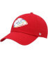 Men's Red Kansas City Chiefs Pride Clean Up Adjustable Hat