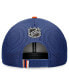 Men's Royal Edmonton Oilers 2024 NHL Draft on Stage Trucker Adjustable Hat