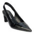 Matisse Leona Pointed Toe Sling Back Pumps Womens Black Dress Casual LEONA-015