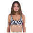 HURLEY Nascar Reversible Scoop Front Bikini Top