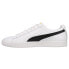 Puma Clyde 59Th St Lace Up Mens White Sneakers Casual Shoes 382989-01