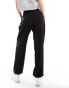 Object tapered ankle grazer trousers in black