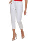 Women's Cropped Elastic-Back Sloane Ankle Pants