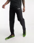 Hummel logo cotton joggers in black