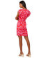 Women's Floral-Print Faux-Wrap Dress