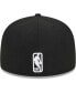 Men's Black Brooklyn Nets Checkerboard UV 59FIFTY Fitted Hat