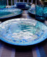 Radiance Teal Melamine Salad Plates, Set of 6