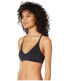 Skin Women's 238211 Bikini Top Black Taupe Swimwear Size XS